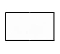 Pantalla de proyección portátil H70 70 HD 16 9 Dacron Plegable para Cine en casa Mural Interiores y Exteriores