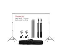 Pantalla de proyección, Professional Photography Stand for Photo Studio Background Backdrops Support System Frame with Carry Bag para Cine en casa(Bracket,2000x2000)