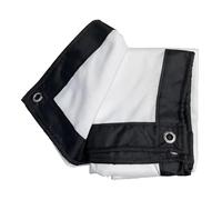 Pantalla de proyección Tela Lona 60 a 300 Pulgadas, Plegable, 16:9, 16:10, 4:3, Opcional for proyector LED DLP for Exteriores(250 Inch)