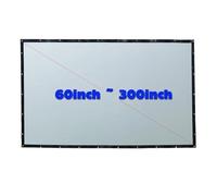 Pantalla de proyección Trasera HD PVC Suave Especial for Cualquier proyector, Cortina Exterior Cine en casa, tamaños completos 16:9/4:3 Opcional(150 Inch)