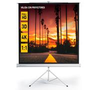 Pantalla de Proyección Trípode Phoenix 112" Formato 1:1