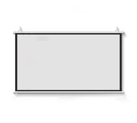 Pantalla de proyector, 60 pulgadas, montaje en pared, sin arrugas, perfecta para el hogar, escuela, cine, teatro, al aire libre, exhibición pública interior