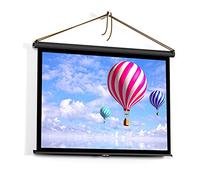 Pantalla de proyector de 50 pulgadas, pantalla de proyección plegable para cine en casa para proyector DLP proyector de mano 4:3