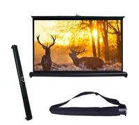 Pantalla De Proyector Manual 30" , 40" , 50", Pantalla De Proyección De Mesa, Pantalla Portátil, Independiente, Pantalla De Proyección Portátil De 16:9 4K HD, Para Patio, El Hogar, Teatro Exterior(16: