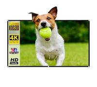 Pantalla de proyector - Panel de visualización de dieciséis nueve, proyección resistente de baja reflexión, dispositivo de diseño de transporte de cortina | Claridad de imagen experiencia de