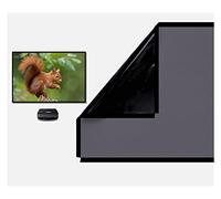 Pantalla de proyector, Pantalla de proyector for el hogar 100 Pulgadas -150 16: 9 T Prism UST ALR Tela Pantalla sin Marco(110 Inch)