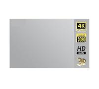Pantalla de proyector, Pantalla de proyector Metal gris antiluz 30-133 pulgadas 16:9 pantalla reflectante portátil plegable fiesta en casa interior al aire libre Resistente a la luz, plegable y almace