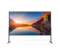 Pantalla de Proyector Plegable de 72/84/100pulgadas con Bolsa de Transporte, Pantalla de Cine 4K Ultra HD para Exteriores, Fiestas de Camping(100" (16:9))