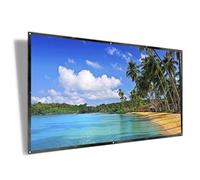 Pantalla de proyector plegable portátil para interiores y exteriores 16:9HD para oficina, reuniones, cine en casa, películas y videojuegos.