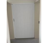 Pantalla de puerta Concertina, puerta corredera plegable sin taladrar para armario, cocina, baño, armario, solución divisoria personalizable