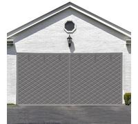 Pantalla de Puerta de Garaje para Invierno, Cortina de Garajes Magnético Térmico, 183 213 244 305 488cm Kit de Aislamiento de Puerta de Garaje, Impermeable(Gris,W16xH8.5ft/488x259cm)