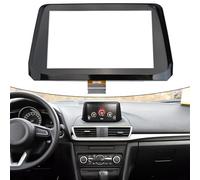 Pantalla de radio de navegación de 7 pulgadas para Mazda 3 2017-2018, pieza de repuesto de monitor táctil LCD ABS B61A-61-1J0, color negro