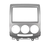 Pantalla de radio del tablero, Wivplex Fascia de radio de coche 2 Din 2005-2010, for Mazda, 5 placa de cubierta estéreo, marco de reposición, kit de panel embellecedor de CD en el tablero, for Ford, I