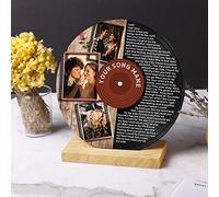 Pantalla De Registro De Letras De Canciones De Acrílico Personalizadas Con El Mejor Regalo Para Amigos Para Besties Imagen Disco De Vinilo Personalizado Regalo De Cumpleaños Para Hermana