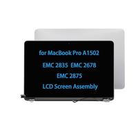 Pantalla de repuesto de 13 pulgadas para MacBook Pro A1502 EMC 2835 EMC 2678 EMC 2875 finales de 2013 mediados de 2014 principios de 2015, pantalla LCD de retina, kit completo de montaje superior