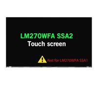 Pantalla de repuesto de 27 pulgadas para Lenovo 5D10W33957 LM270WFA SS A2 LCD Panel LM270WFA-SSA2 LM270WFA(SS)(A2) FHD 1920×1080 (pantalla táctil)