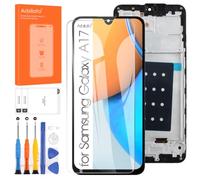 Pantalla de repuesto para Samsung Galaxy A17 4G/5G con marco, Incell | Montaje de pantalla táctil digitalizador LCD, SM-A176B SM-A175F, con kits de reparación, sin huellas dactilares