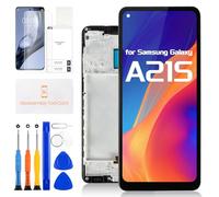Pantalla de repuesto para Samsung Galaxy A21S LCD SM-A217F SM-A217M A21S Digitalizador pantalla táctil montaje completo con piezas de reparación con marco (no para Samsung A21)