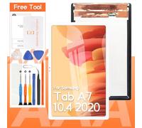Pantalla de repuesto para Samsung Galaxy Tab A7 10.4 2020 T500 T505, pantalla LCD, digitalizador de pantalla táctil, montaje completo, con herramientas (blanco)