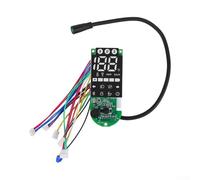 Pantalla de salpicadero, placa de circuito inalámbrico ABS verde para scooter eléctrico, modo de batería, monitor resistente al desgaste, fácil de instalar, paseo diario