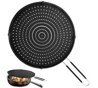 Pantalla de Salpicaduras para Sartén, Protector de Salpicaduras de Grasa, Protectores de Salpicaduras Resistentes al Calor para Freír, Protector de Salpicaduras de Silicona para Cocinar Todos Los Días