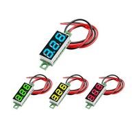 Pantalla de segmento - Pantalla de voltaje de la batería | Pantallas LED de 0,28 pulgadas 7 segmentos - Pruebas Accesorios para automóviles Móvil Panel Marine Audio RV Electrical - LED Dig