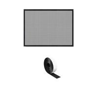 Pantalla de seguridad de malla para chimenea, cubierta de red de PVC negro | Mantiene a los bebés y mascotas lejos del hogar mientras contiene cenizas para mantener una sala de estar limpia.
