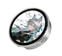 Pantalla de Solapa Digital para Fotos y vídeos, botón electrónico Recargable, 4,7 cm, Pantalla táctil de Alta resolución, de píxeles para Oficina, Mesa, Escritorio, Amantes de Dibujos
