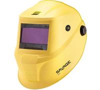 Pantalla de Soldadura Automática ESAB Savage A41 Yellow con Tecnología True Color, 4 Sensores y Visión 100x60 mm para MIG/MAG, TIG y Electrodo