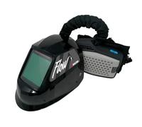 Pantalla de Soldadura Profesional HELLMET FLOW con Tecnología TrueColor, Filtro ADF de Máxima Calidad, Gran Campo de Visión y Unidad de Filtro de Gran Cauda