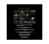 Pantalla de Tablero de Juego Simracing de 5 Pulgadas con RGB para FANATEC Simagic WRC Generations Accesorios GT7