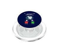 Pantalla de teléfono con Texto en inglés «My Cat Incoming Call» PopSockets PopGrip para MagSafe
