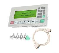 Pantalla de texto OP320-A, panel de HMI para la comunicación del PLC con para el interfaz serial RS232 S485, pantalla de control industrial monocromática del LCD de 3,7 pulgadas