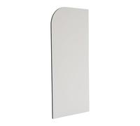 Pantalla de urinario de pared montado en la pared, ángulo redondeado, pantalla de separación de urinario, separador para orinar, pantalla de privacidad para pared, apto para cine, centros comerciales