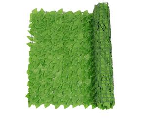 Pantalla De Valla De Hiedra Artificial | Valla De Protección Visual, Hiedra Artificial Vallas Decorativas Para Jardín, Pantalla Cerca Privacidad Hiedra Artificial, Rollo Seto Hojas Artificiales