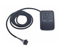 Pantalla de vehículo eléctrico de 48 V, pantalla de potencia de medidor LED, tablero de instrumentos de scooter de protocolo UART, indicador de lámpara de engranaje, IPX4 impermeable, bicicleta
