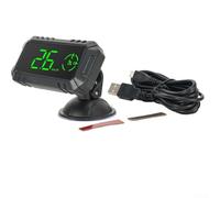 Pantalla de velocidad HUD para coches con GPS integrado y soporte de posicionamiento para precisión direccional y juego del noreste oeste