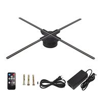 Pantalla de Ventilador de Holograma 3D, Máquina de Publicidad con Proyección Holográfica 3D de 60 Cm, 8G, Pantalla de Proyector de Holograma 3D para Publicidad Al Aire Libre Y Interior