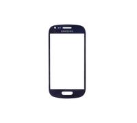 Pantalla de vidrio frontal azul + adhesivo para Samsung Galaxy S3 mini I8190