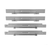 Pantalla de viento basada en accesorios para plataformas de cocción de plancha con estructura de montaje simple con hardware (17 pulgadas)