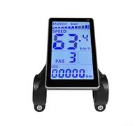 Pantalla de visualización de bicicleta eléctrica, conector SM de 5 pines de 24 V-60 V, reemplazo LCD-M5 con protocolo OMD 2, monitor de velocidad y batería en tiempo real, diagnóstico de código de