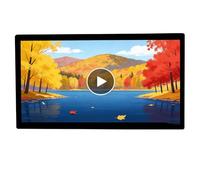 Pantalla de visualización de publicidad, marketing publicitario digital, quiosco de escritorio HD de 500 liendres de 18.5 pulgadas, sistema Android, entrada HDMI, para venta al por menor/pago