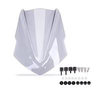 Pantalla Deflectora Moto Compatible con Yamaha para MT-125 2015 2016 2017 2018 2019 2020 Parabrisas De Motocicleta Extensión Parabrisas Pantalla Deflector Spoiler Piezas