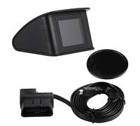 Pantalla del HUD del coche, P10 Universal Car HUD Head Up Display OBD2 Advertencia de velocidad RPM Proyector de consumo de combustible