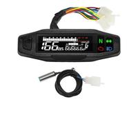 Pantalla del velocímetro tablero de la motocicleta Tacómetro Medidores digitales Panel instrumentos Indicador luz señal giro