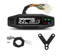 Pantalla del velocímetro tablero de la motocicleta Tacómetro Medidores digitales Panel instrumentos Indicador luz señal giro