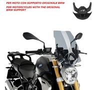 PANTALLA DESNUDA PUIG NG TOURING-SOPORTE OEM. PARA BMW R1250 R 18-24 HUMO LIGERO