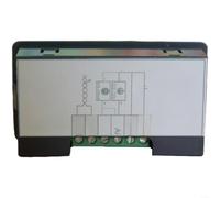 Pantalla digital 0-10 V 0-20 mA con RS485 Modbus-RTU, panel LED de 4 dígitos para entrada analógica de 2-10 V, 4-20 mA, decimales ajustables, carcasa de ABS gris 79 x 43 x 25 mm (edición estándar)