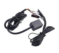Pantalla digital de indicador de marcha para motocicleta con LED, 6 velocidades, impermeable, fácil instalación, velocímetro electrónico y tacómetro (rojo)
