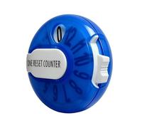 Pantalla digital de reinicio rápido con clip - Soporte de tiro de pelota de golf para mujer, diseño discreto, mini módulo de contador de puntos de 12 tiempos, equipo de golf para hombres, competición